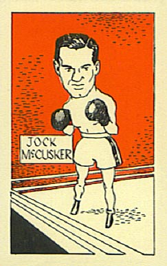 1947 D. Cummings & Son Famous Fighters Jock McCusker #60 Other Sports Card