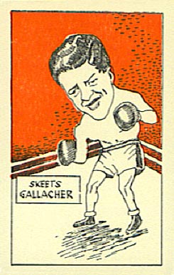 1947 D. Cummings & Son Famous Fighters Skeets Gallacher #55 Other Sports Card