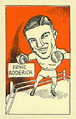 1947 D. Cummings & Son Famous Fighters Ernie Roderick #51 Other Sports Card