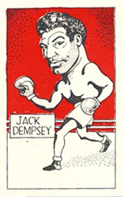 1947 D. Cummings & Son Famous Fighters Jack Dempsey #50 Other Sports Card