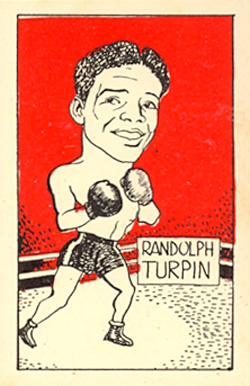1947 D. Cummings & Son Famous Fighters Randolph Turpin #44 Other Sports Card