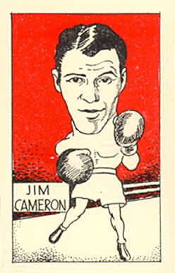 1947 D. Cummings & Son Famous Fighters Jim Cameron #40 Other Sports Card