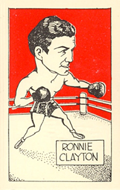 1947 D. Cummings & Son Famous Fighters Ronnie Clayton #16 Other Sports Card
