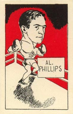 1947 D. Cummings & Son Famous Fighters Al Phillips #14 Other Sports Card