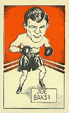 1947 D. Cummings & Son Famous Fighters Joe Baski #10 Other Sports Card