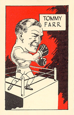 1947 D. Cummings & Son Famous Fighters Tommy Farr #5 Other Sports Card