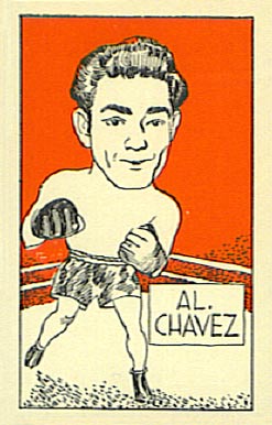 1947 D. Cummings & Son Famous Fighters Al Chavez #41 Other Sports Card