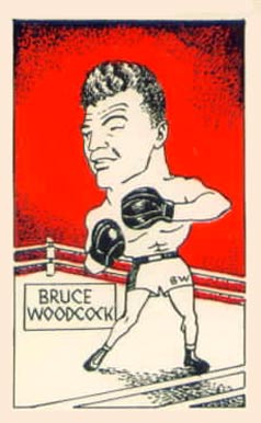 1947 D. Cummings & Son Famous Fighters Bruce Woodcock #3 Other Sports Card