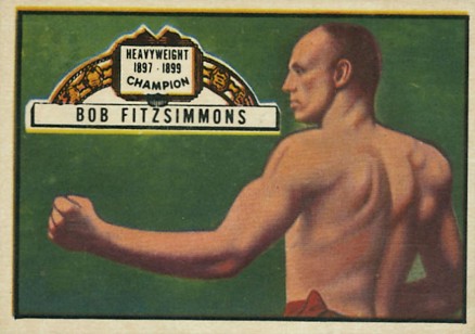 1951 Topps Ringside  Bob Fitzsimmons #55 Other Sports Card