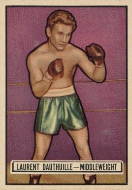 1951 Topps Ringside  Laurent Dauthville #38 Other Sports Card