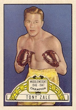 1951 Topps Ringside  Tony Zale #30 Other Sports Card