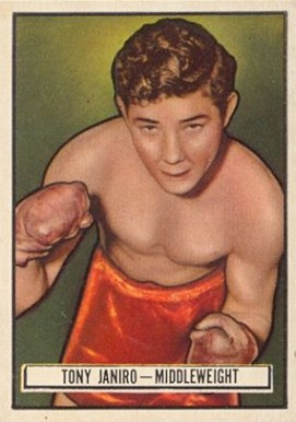 1951 Topps Ringside  Tony Janiro #21 Other Sports Card