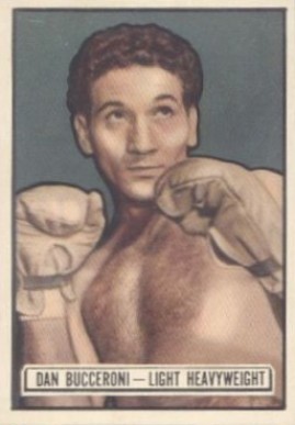 1951 Topps Ringside  Dan Bucceroni #19 Other Sports Card