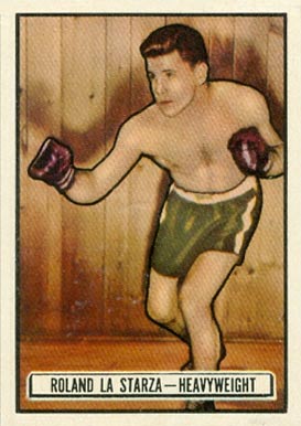 1951 Topps Ringside  Roland La Starza #14 Other Sports Card