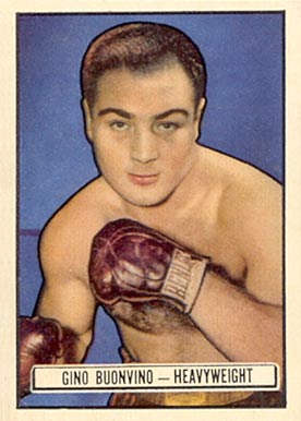 1951 Topps Ringside  Gino Buonvino #7 Other Sports Card
