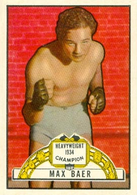1951 Topps Ringside  Max Baer #11 Other Sports Card