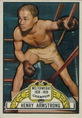 1951 Topps Ringside  Henry Armstrong #2 Other Sports Card