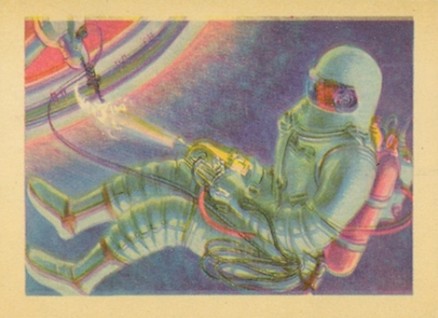 1956 Adventure The spaceman of the future #6 Non-Sports Card