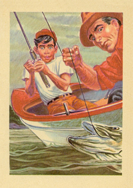 1956 Adventure The Muskellunge #36 Non-Sports Card