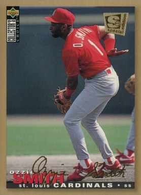 1995 Collector's Choice SE Ozzie Smith #75 Baseball Card
