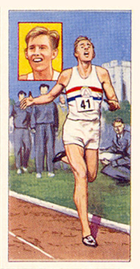 1959 Top Flight Stars Roger Bannister #20 Other Sports Card