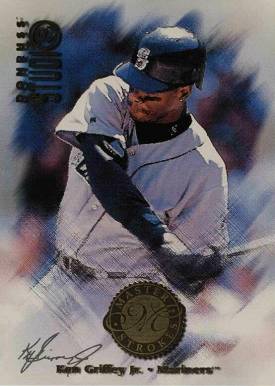 1997 Studio Master Strokes Ken Griffey Jr. #3 Baseball Card
