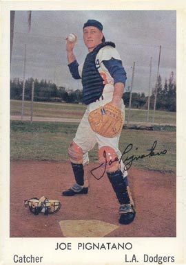 1960 Bell Brand Dodgers Joe Pignatano #10 Baseball Card
