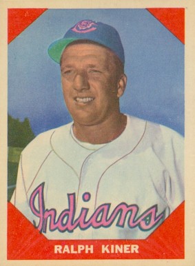 1960 Fleer Baseball Greats Ralph Kiner #79 Baseball Card