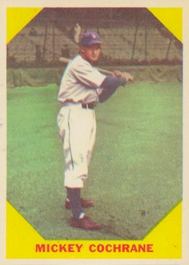 1960 Fleer Baseball Greats Mickey Cochrane #24 Baseball Card