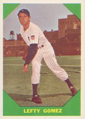 1960 Fleer Baseball Greats Lefty Gomez #54 Baseball Card