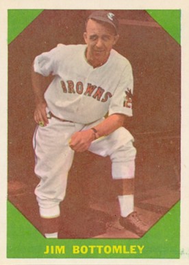 1960 Fleer Baseball Greats Jim Bottomley #45 Baseball Card