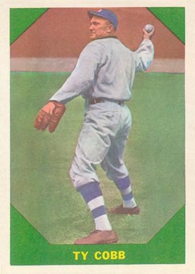 1960 Fleer Baseball Greats Ty Cobb #42 Baseball Card