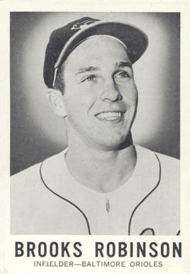 1960 Leaf Brooks Robinson #27 Baseball Card