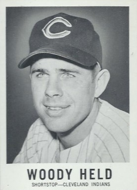 1960 Leaf Woody Held #2 Baseball Card