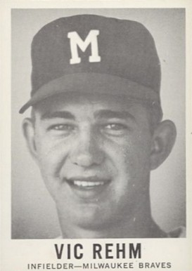 1960 Leaf Vic Rehm #61b Baseball Card