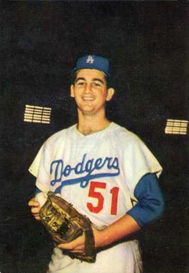 1960 Morrell Meat Dodgers Larry Sherry # Baseball Card