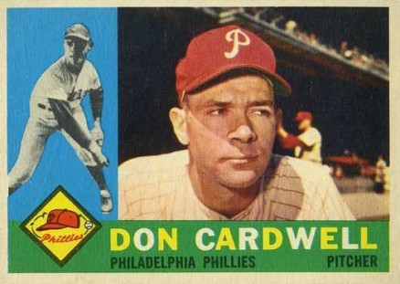 1960 Topps Don Cardwell #384 Baseball Card