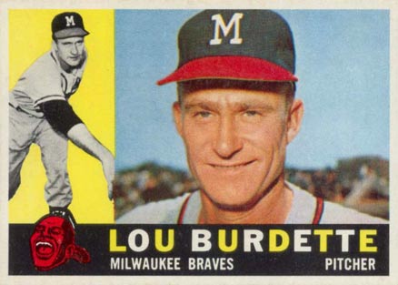 1960 Topps Lou Burdette #70 Baseball Card