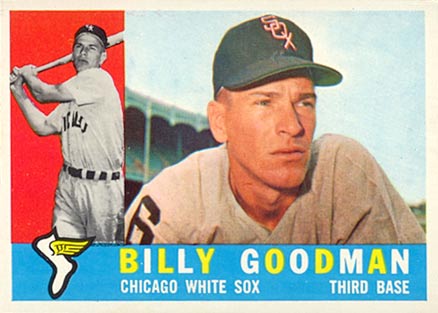 1960 Topps Billy Goodman #69 Baseball Card