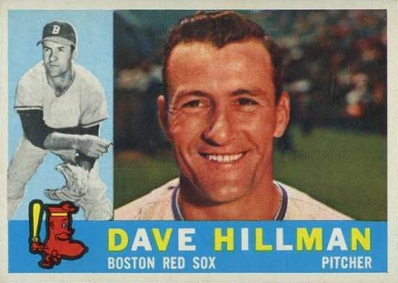 1960 Topps Dave Hillman 68 Baseball Card
