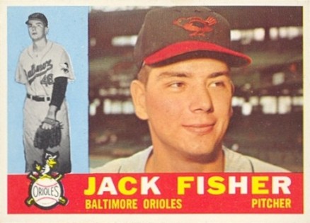 1960 Topps Jack Fisher #46 Baseball Card