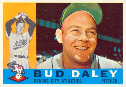 1960 Topps Bud Daley #8 Baseball Card
