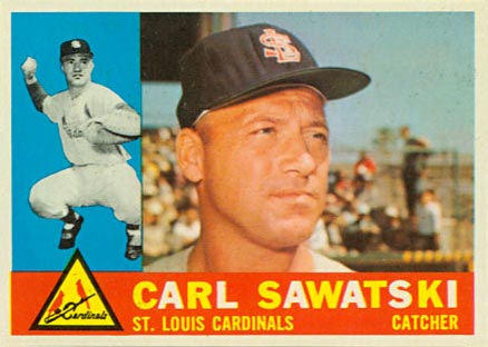 1960 Topps Carl Sawatski #545 Baseball Card