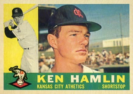 1960 Topps Ken Hamlin #542 Baseball Card