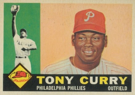 1960 Topps Tony Curry #541 Baseball Card