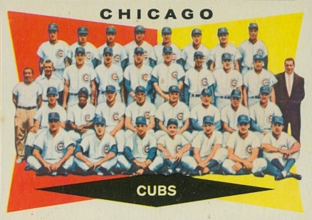 1960 Topps Chicago Cubs Team #513 Baseball Card