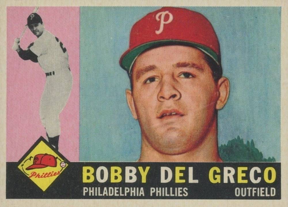1960 Topps Bobby Del Greco #486 Baseball Card