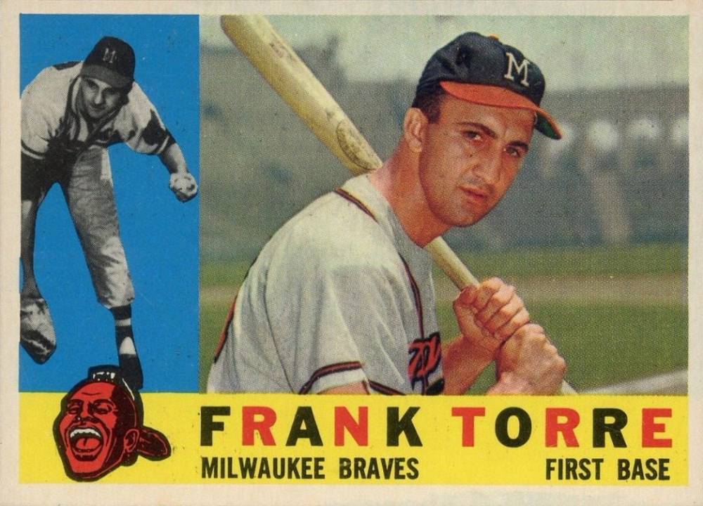 1960 Topps Frank Torre #478 Baseball Card