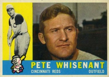 1960 Topps Pete Whisenant #424 Baseball Card