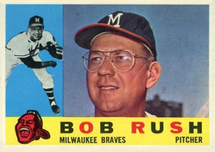 1960 Topps Bob Rush #404 Baseball Card